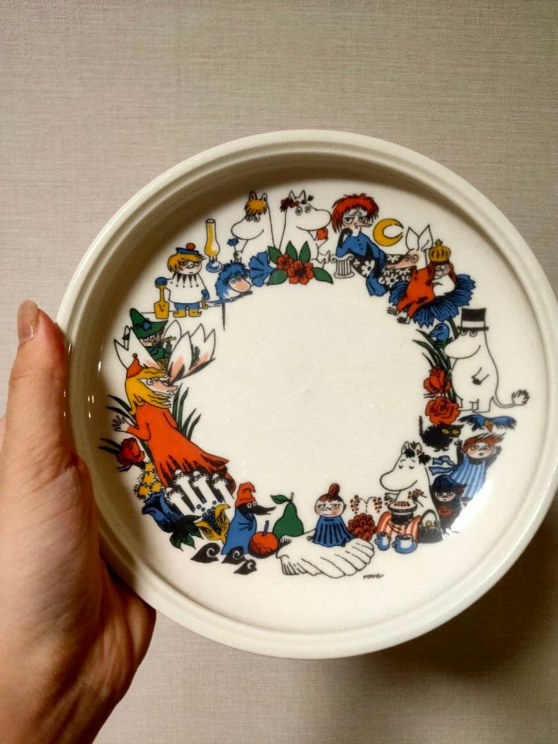 Arabia限定ムーミンプレート 1990年～1994年