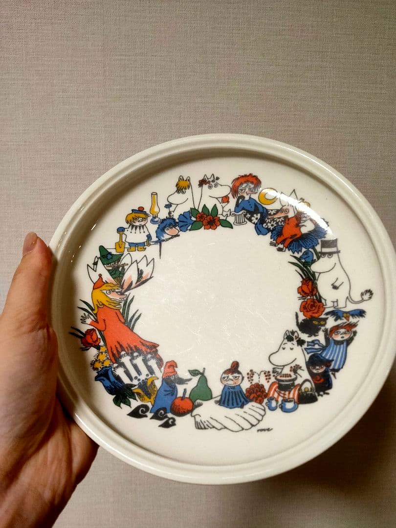 Arabia限定ムーミンプレート 1990年～1994年