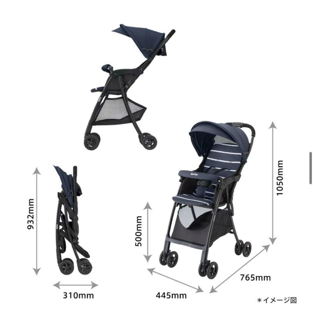 Aprica マジカルエアー　AF　B型　ベビーカー　ソフトミント　GN