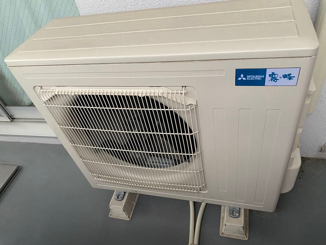 三菱電機 エアコン室外機 ホワイト
