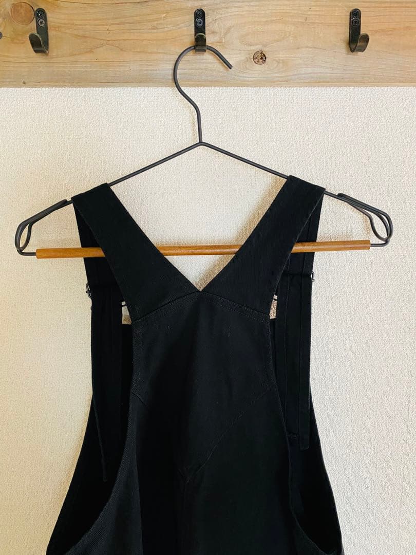 mizuiro ind ブラックオーバーオール