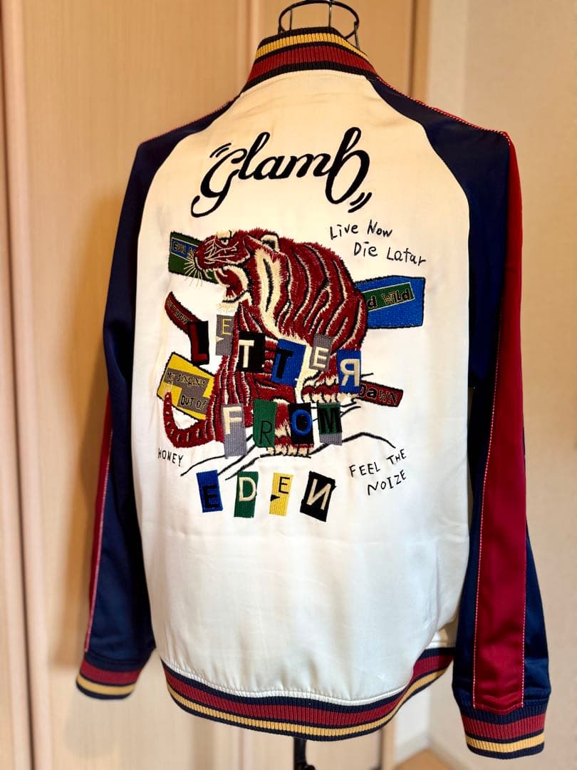 【定価¥38500】 期間限定値下げ！glamb スカジャン トラ刺繍