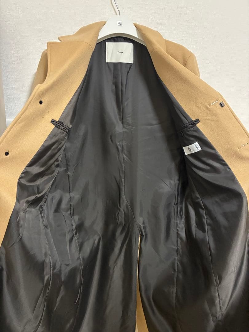 ジャケット・アウター Dunst UNISEX 2-WAY 3BUTTON CASHMERE COAT