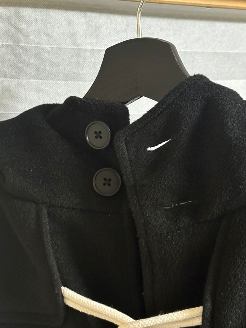 FEKETE high-neck ハイフードロングダッフルコート Sサイズ