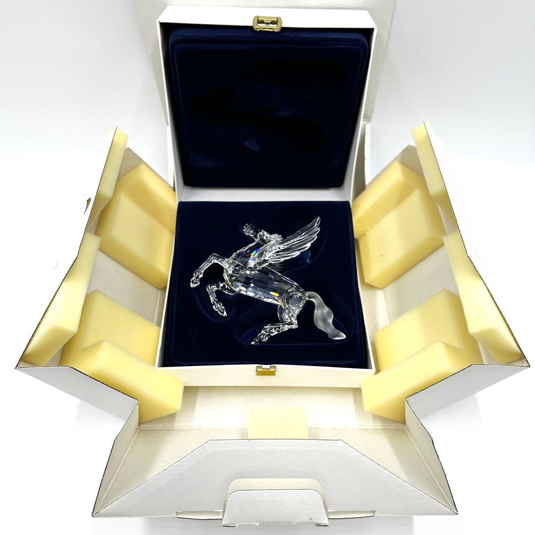 スワロフスキー ペガサス 1998年 SCS会員限定品 クリスタルガラス 置物