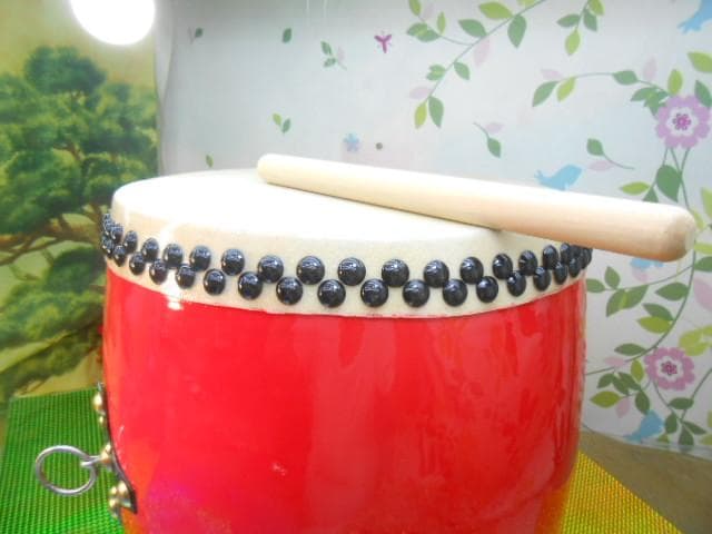 限定新品未使用(送料無料)24.980円エイサー大太鼓36*40cm バチ付き