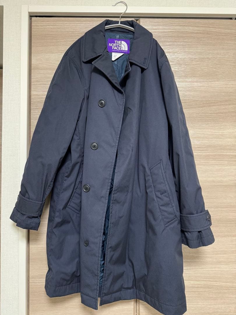 BEAMS別注 NORTH FACE PURPLE LABELステンカラーコート