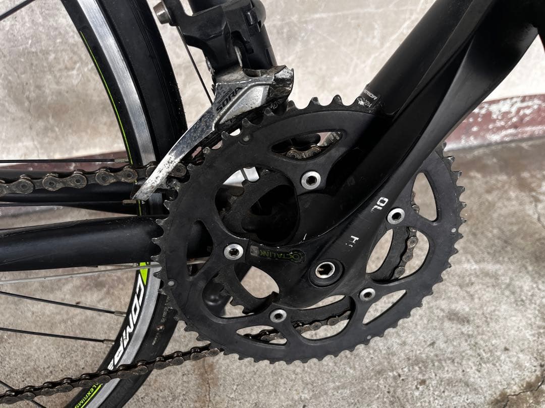 MERIDA RIDE 200 ロードバイク ブラック/グリーン