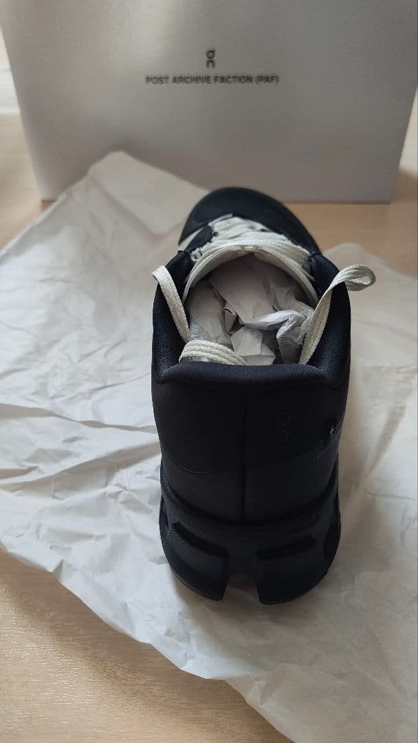 靴 On Cloudmonster Hyper PAF Black 25.5cm