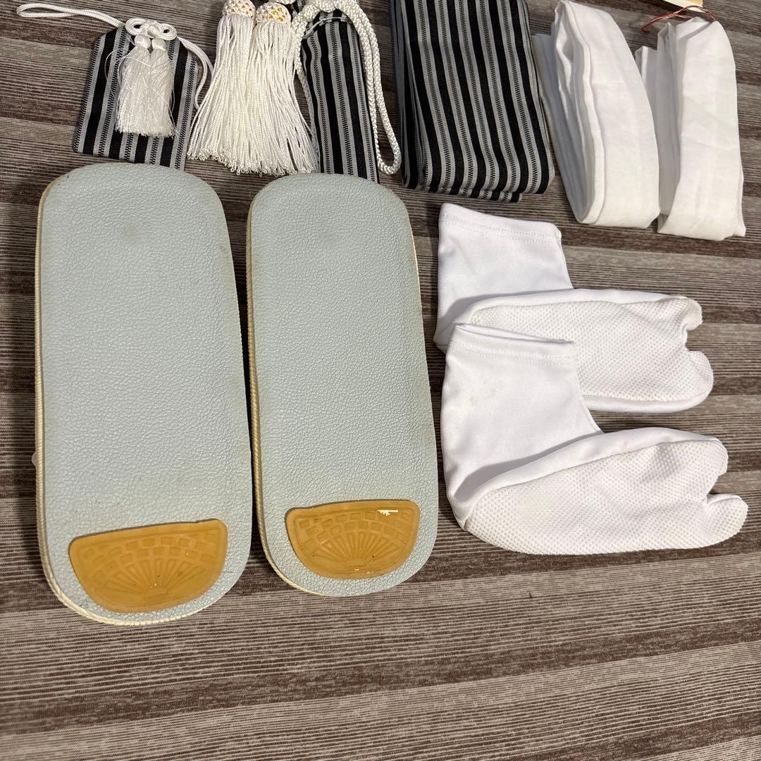 七五三用　着物 紺-鷹兜　5歳　男の子　袴