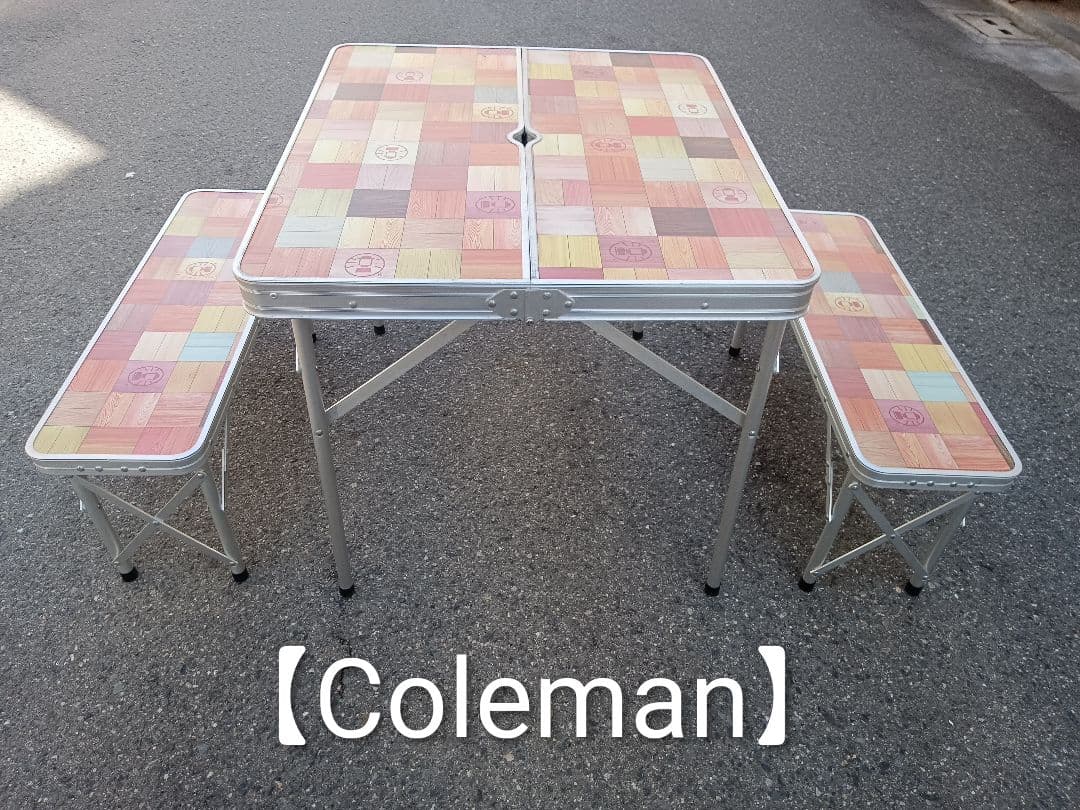 【Coleman】ナチュラルモザイクファミリーリビングセットミニプラス
