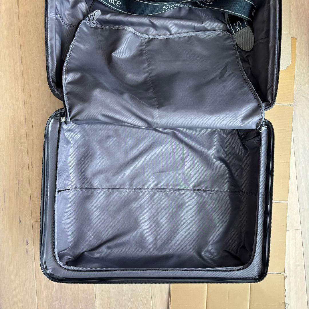 サムソナイト スーツケース D200 スピナー 拡張可 マットブラック