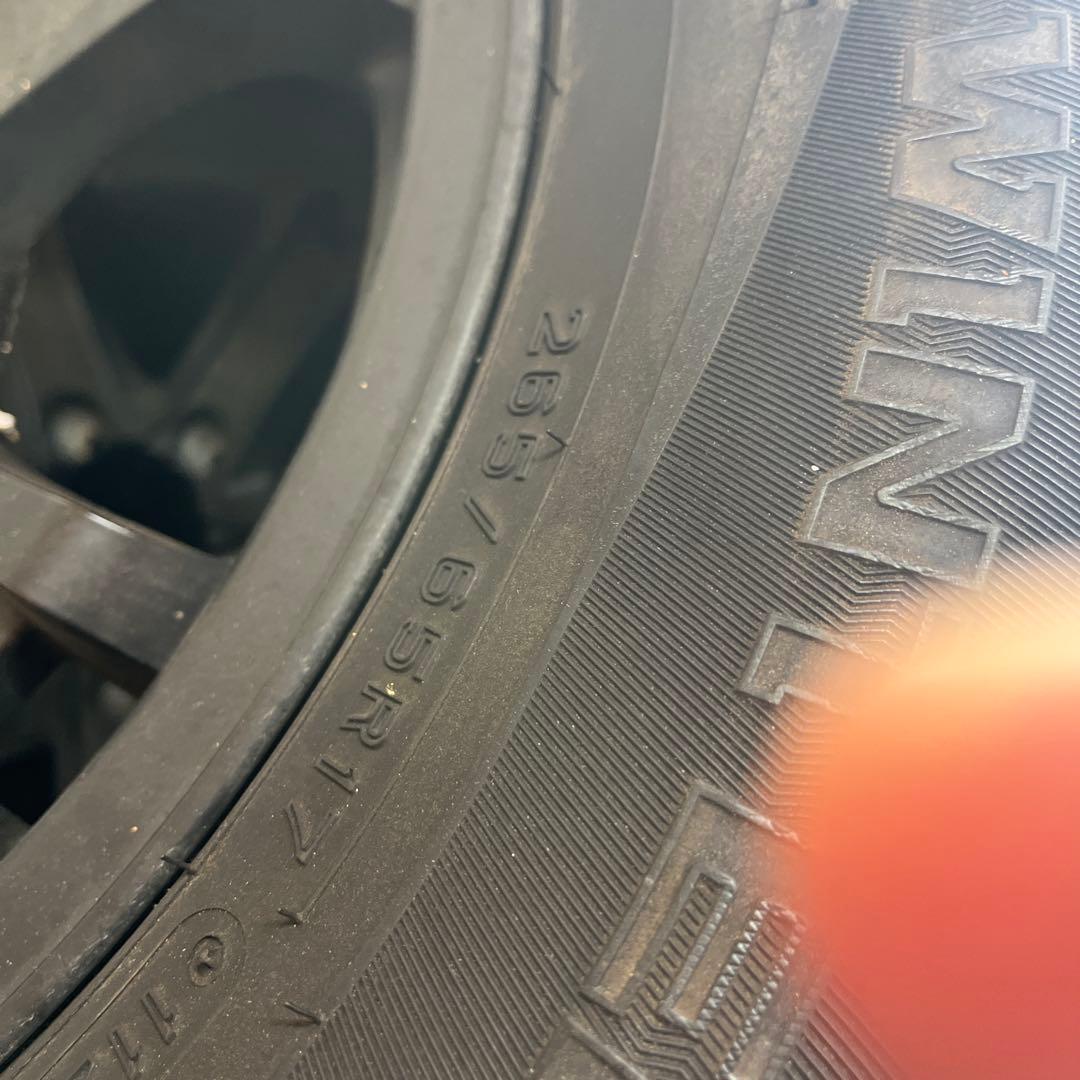 Magnum038fjクルーザー　17インチ スタッドレス　引き取り限定で