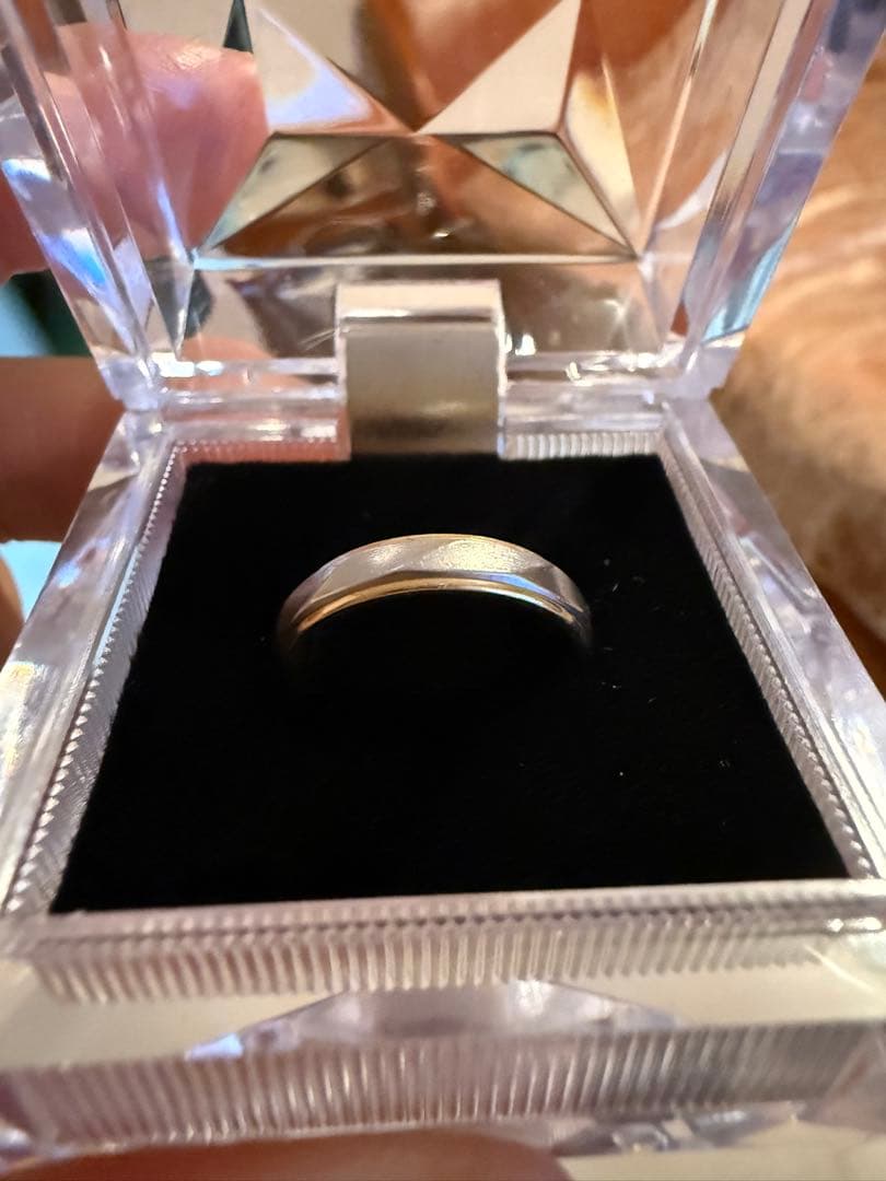 結婚指輪9号　プラチナ900/18金