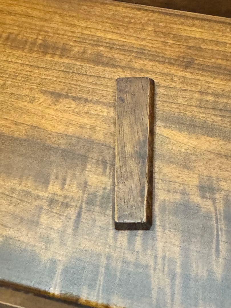 (15) 楔棚 昭和レトロ 当時物 ラック インテリア くさび式　楔式 本棚