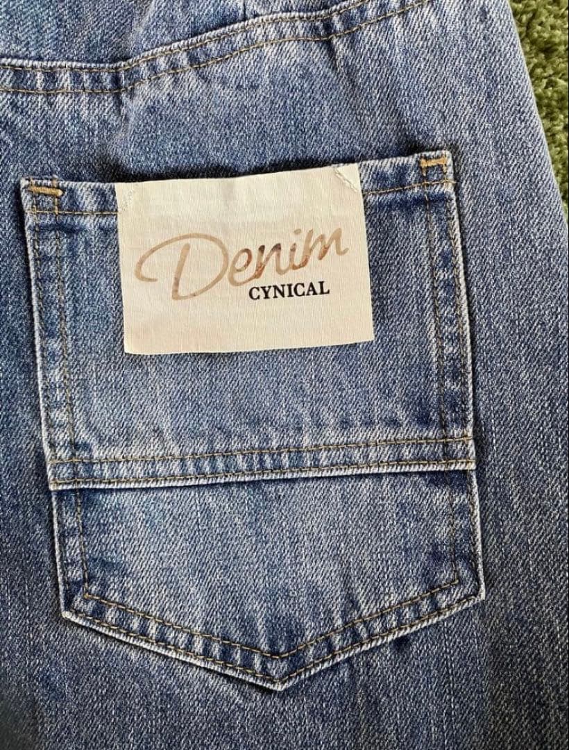 イシカワラボ商品【シニカルデニム】　★大人気★カーブコクーン　ブルー