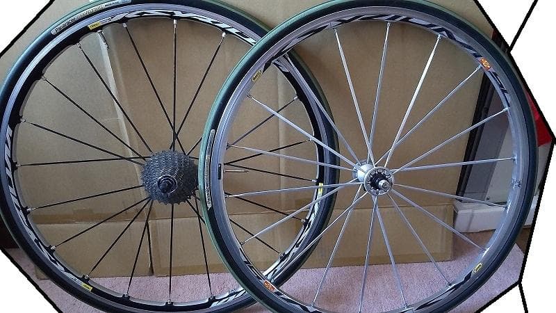 Mavic Ksyrium Elite S ホイールセット SSC タイヤ付き