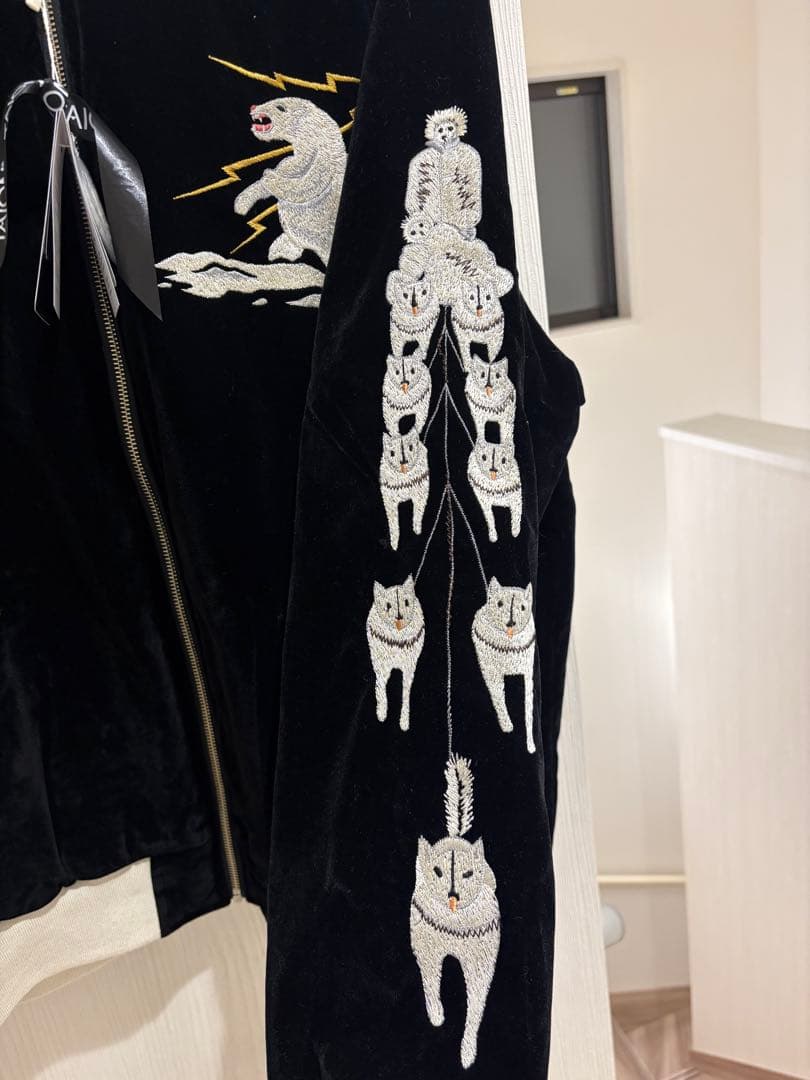 waiper 別注　taion スカジャン　アラスカ　アラスカジャン　XLサイズ