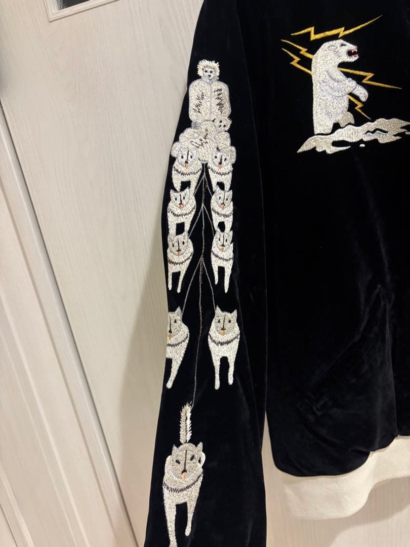 waiper 別注　taion スカジャン　アラスカ　アラスカジャン　XLサイズ