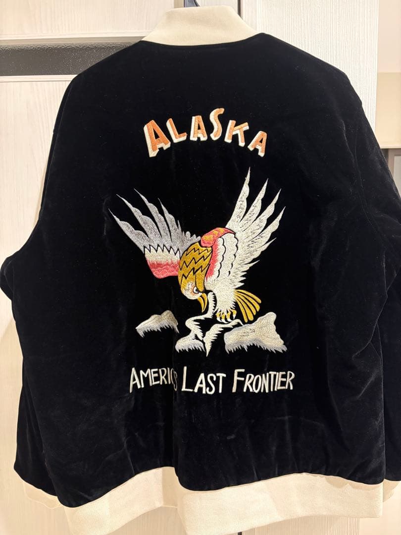 waiper 別注　taion スカジャン　アラスカ　アラスカジャン　XLサイズ