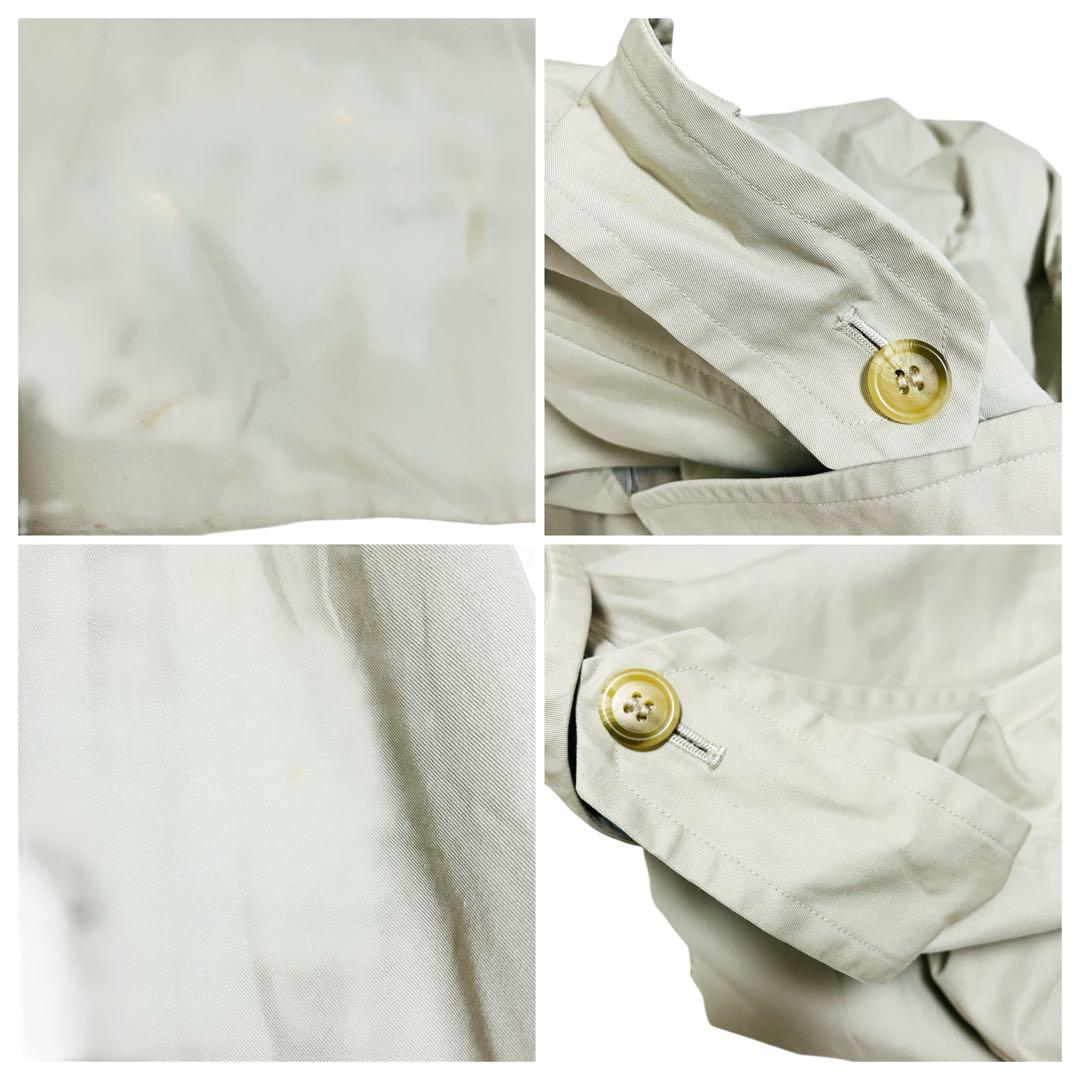 大きいサイズ バーバリー　トレンチコートコート　ロング　ノバチェック ベージュ