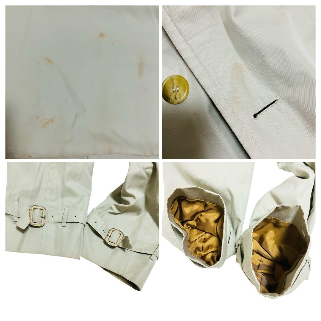 大きいサイズ バーバリー　トレンチコートコート　ロング　ノバチェック ベージュ