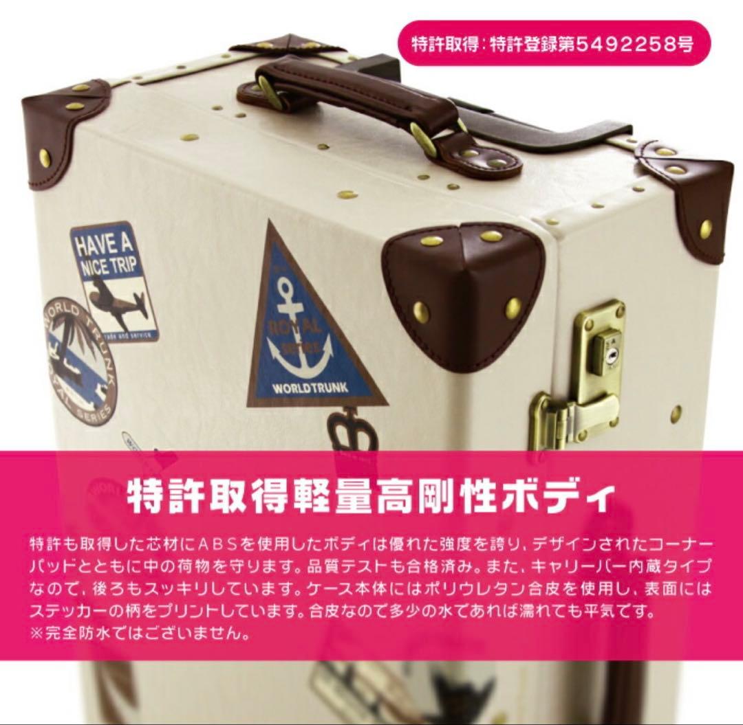 【完売品‼️】稀少WORLD TRUNK ワールドトランク 33ℓ 158cm以内
