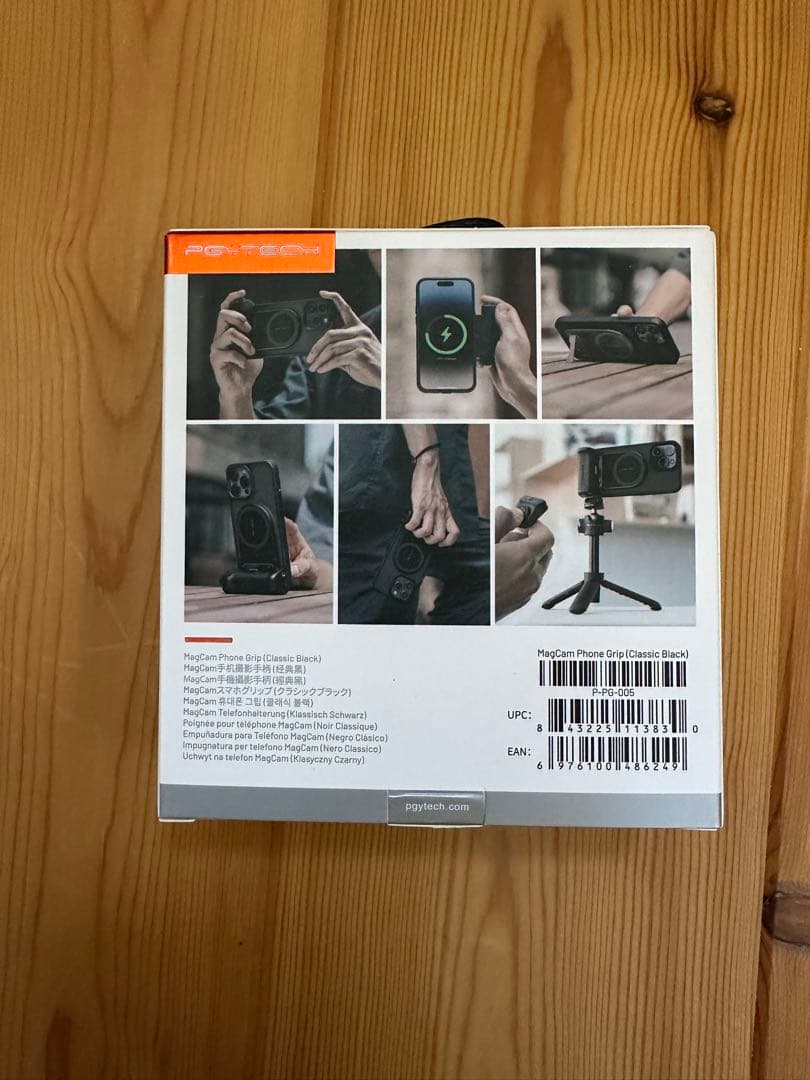 PGYTECH MagCam Phone Grip ブラック
