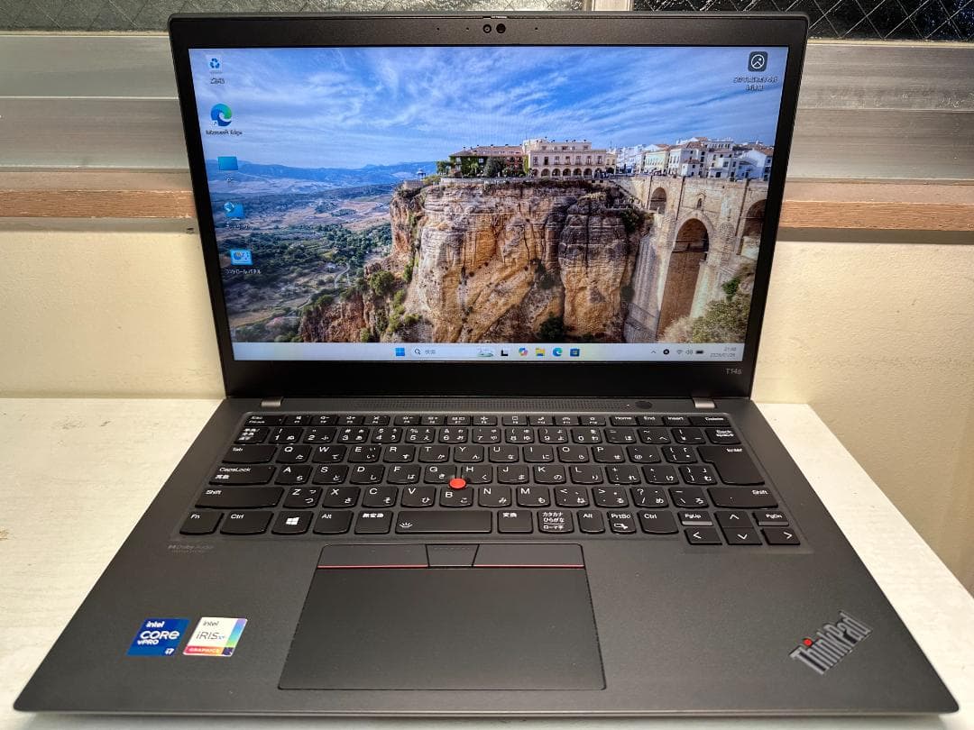 Windowsノート本体 Lenovo ThinkPad T14s Gen 2 i7 16G 512G