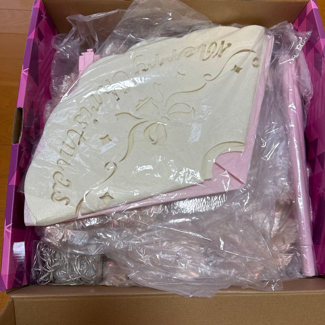 Francfranc クリスマスツリー 150cm ピンク フランフラン 禁煙