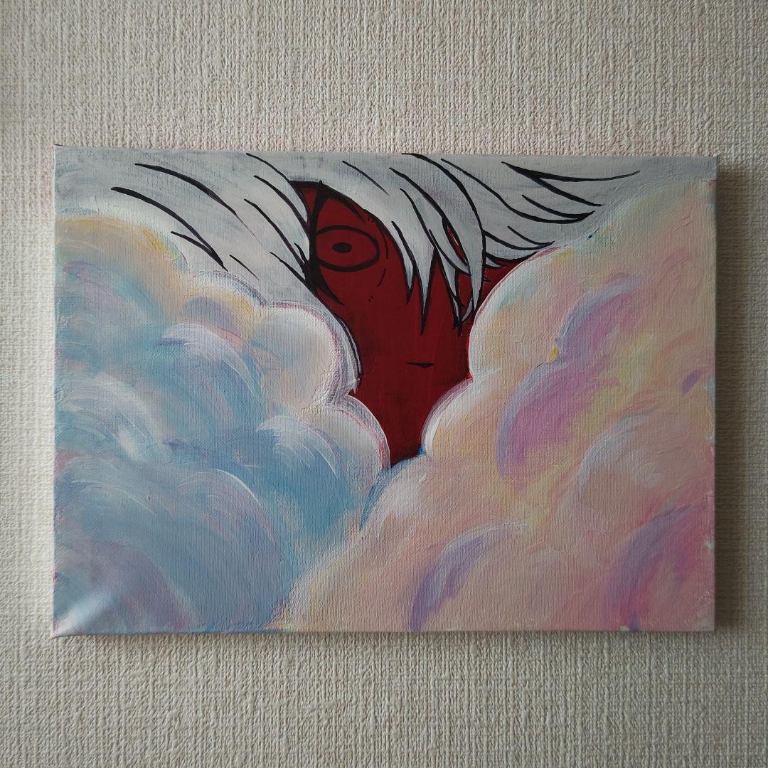 キャンバス アクリル画