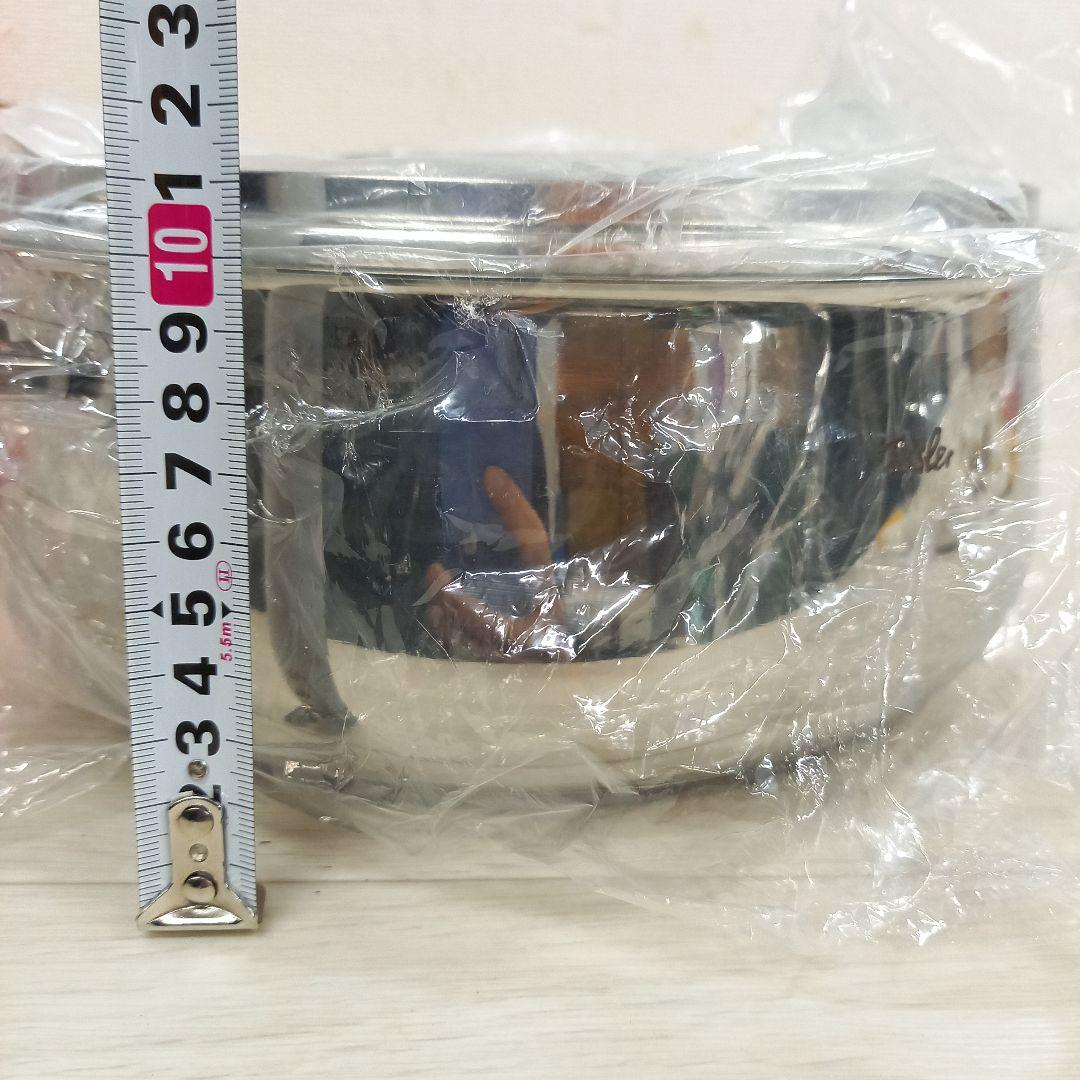 未使用◎FISSLER ステンレス 両手鍋 ドイツ製 直径26cm フィスラー