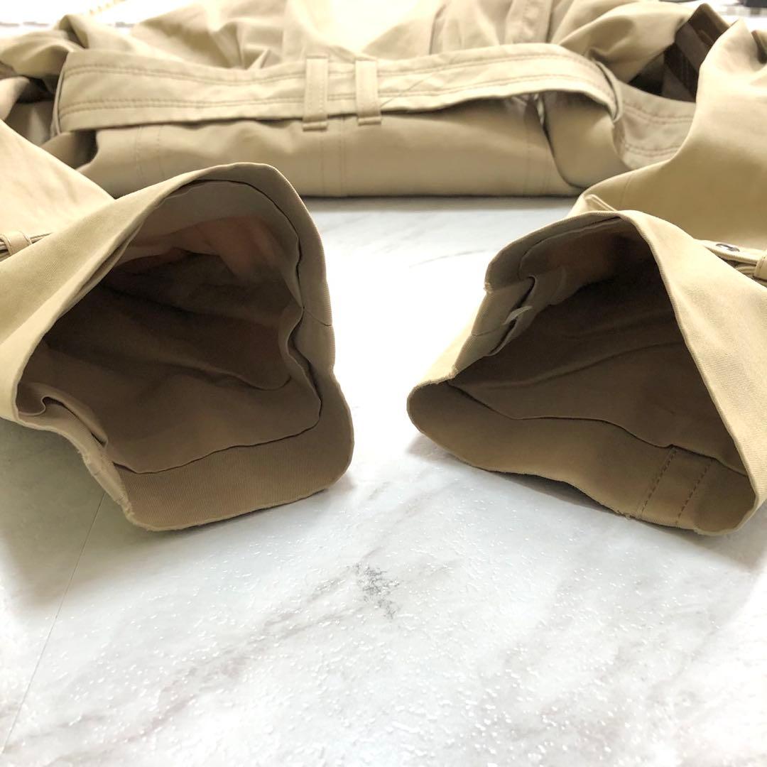 ✨美品✨バーバリーブルーレーベル トレンチコート メガチェック ベルト Lサイズ