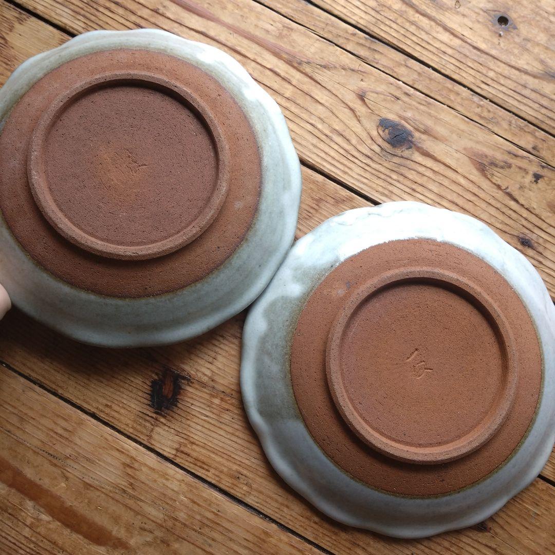 中皿　取り皿　一品料理皿　土ものの器