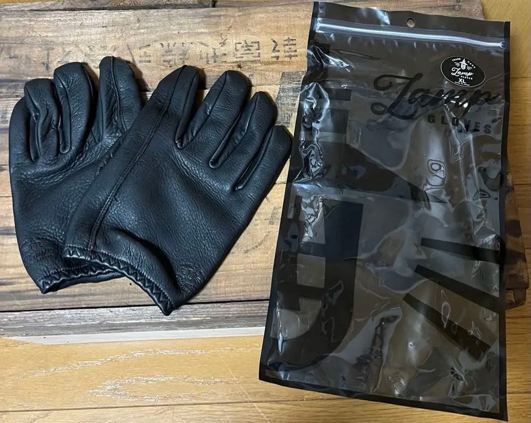 Lamp gloves ランプグローブス　ショーティ　XL ブラック　美品