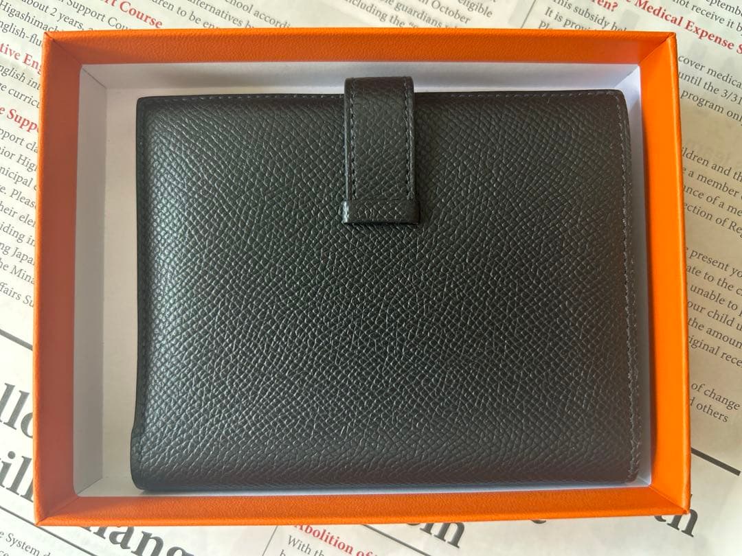 #HERMES ベアコンパクト　二つ折財布