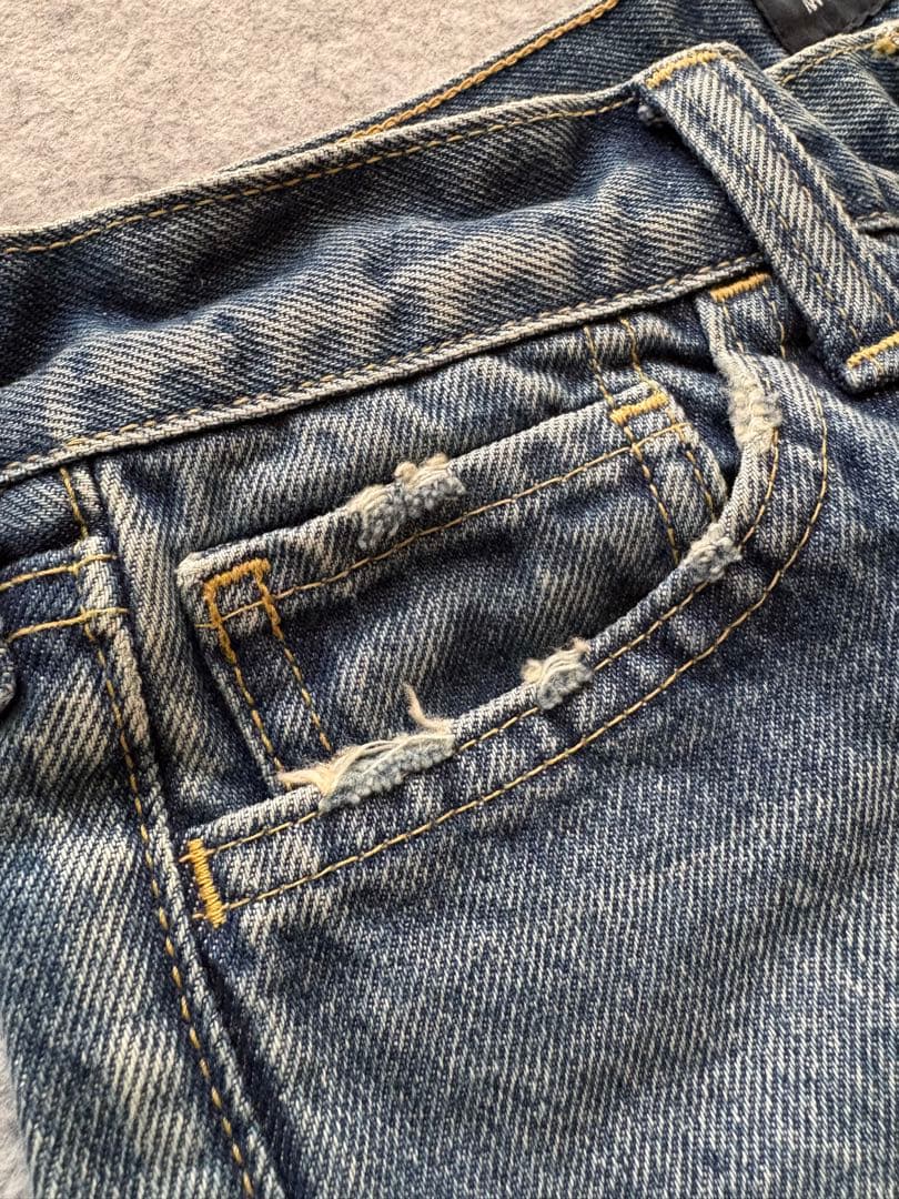 マディソンブルー SAROUEL PT DENIMサルエルデニム00
