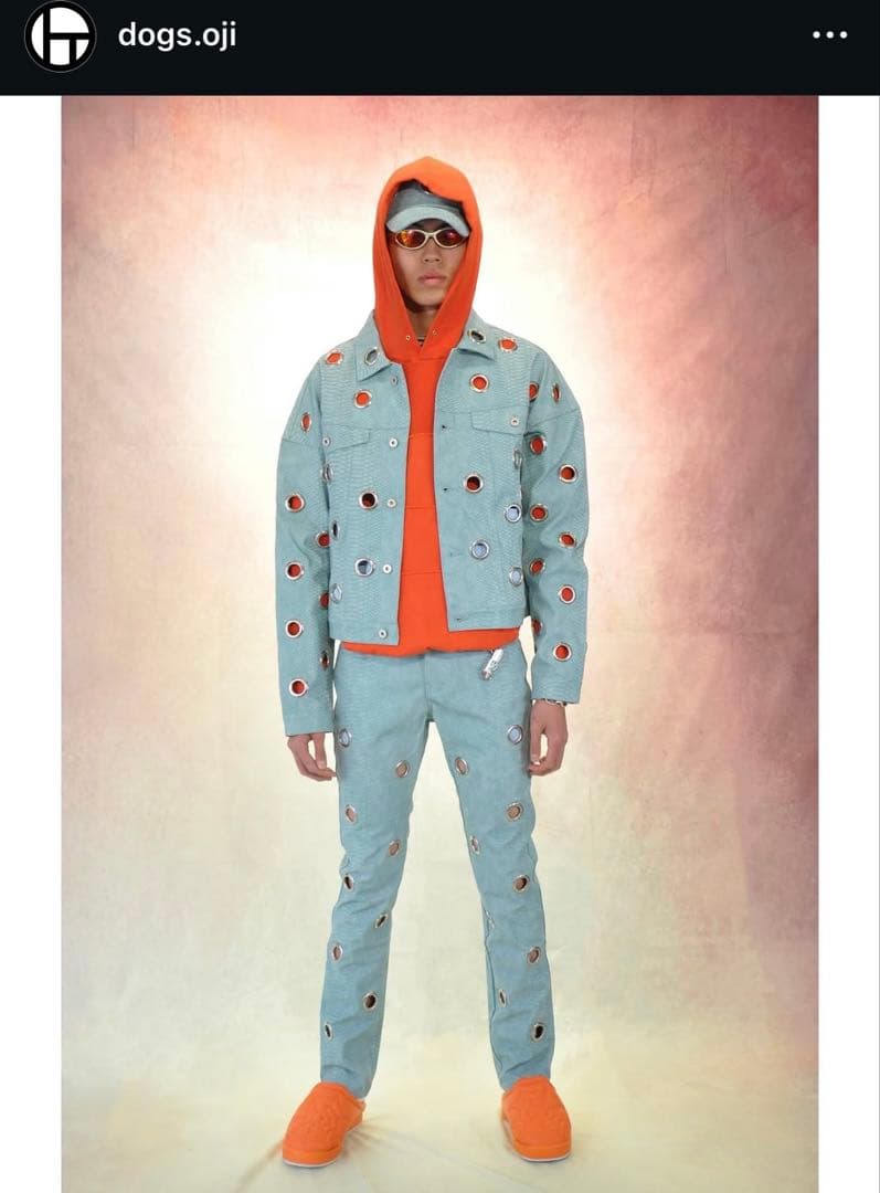 値下げ不可！369 レザーパンツ　千葉雄喜