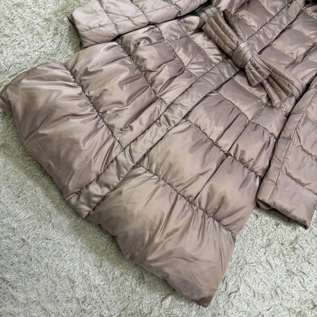 美品　アナイ　Aライン　フォックスファー　2way ダウンコート　38