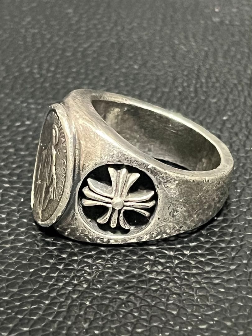 【けびん】Zenith マリアクロスリング　シルバー925 21号相当