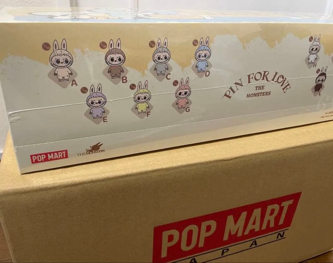 ラブブ　PIN FOR LOVE 　アソートボックス　　新品未開封　シュリンク付