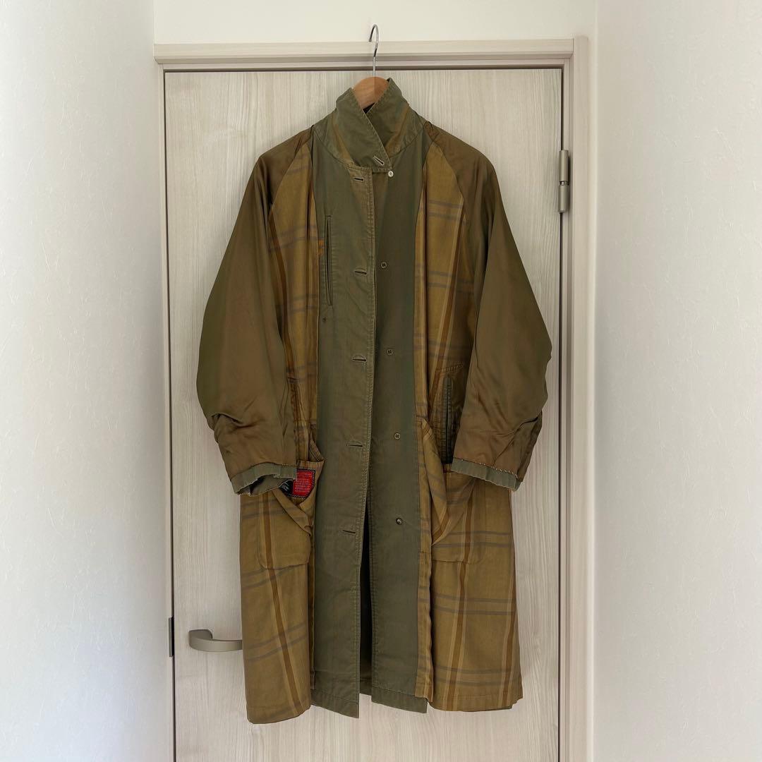 Burberrys 一枚袖 コマンダー2 玉虫色 英国製 ビンテージコート