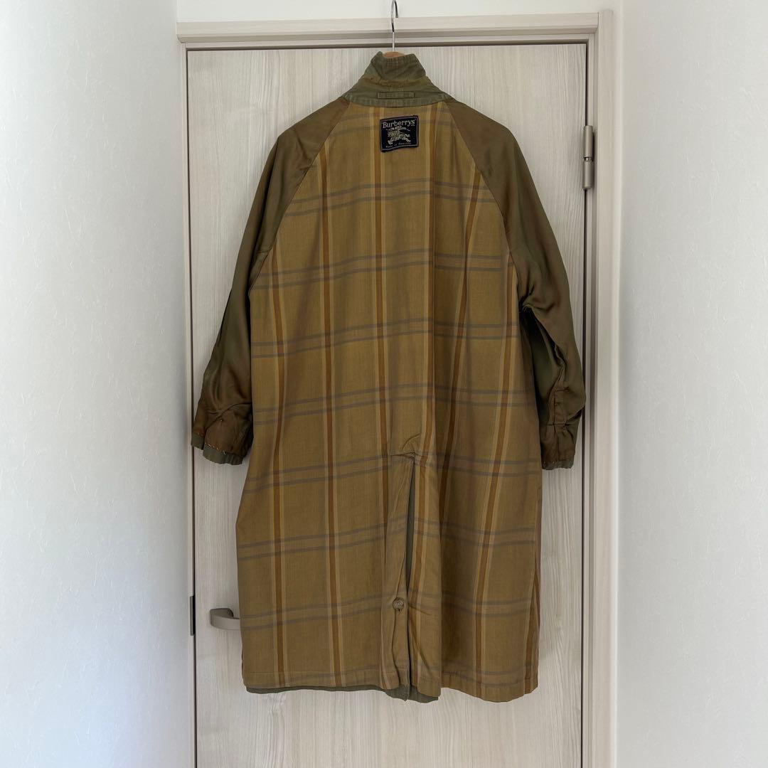 Burberrys 一枚袖 コマンダー2 玉虫色 英国製 ビンテージコート