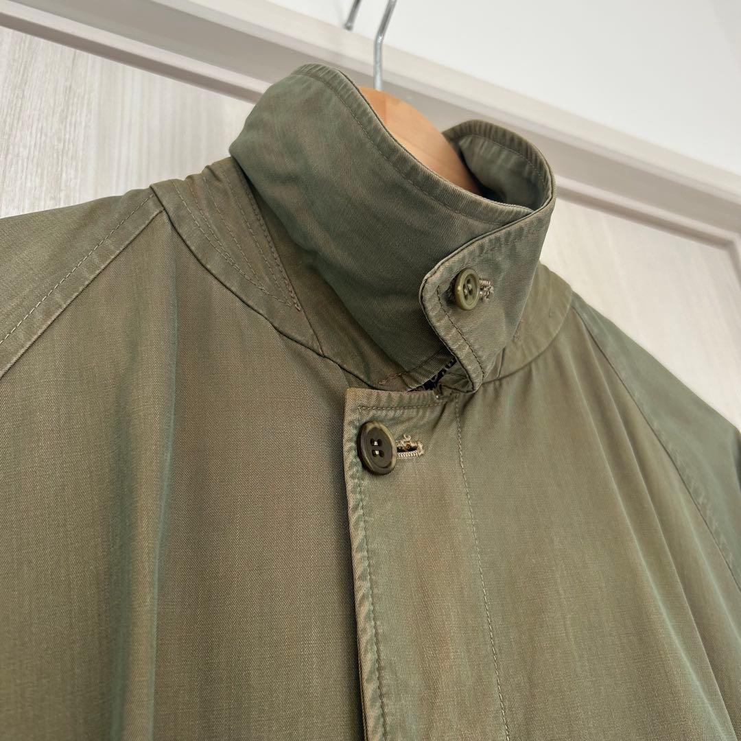 Burberrys 一枚袖 コマンダー2 玉虫色 英国製 ビンテージコート