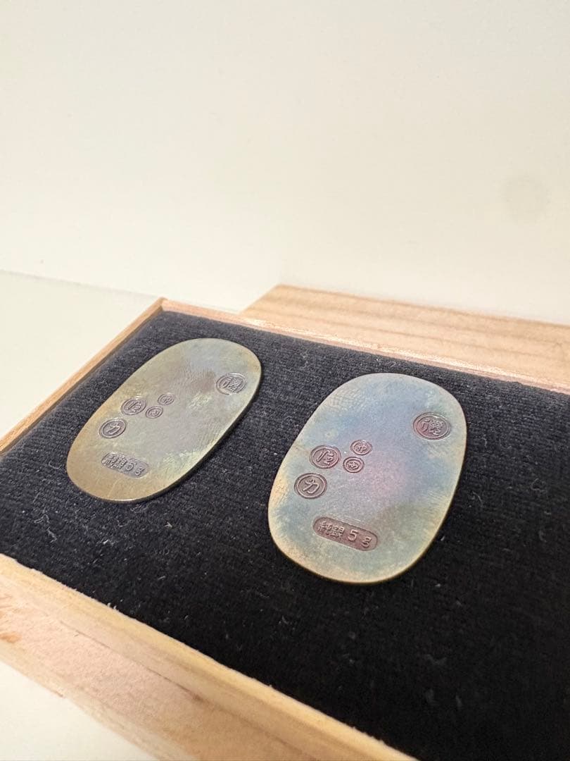 徳力小判純銀　計10g (各5g)