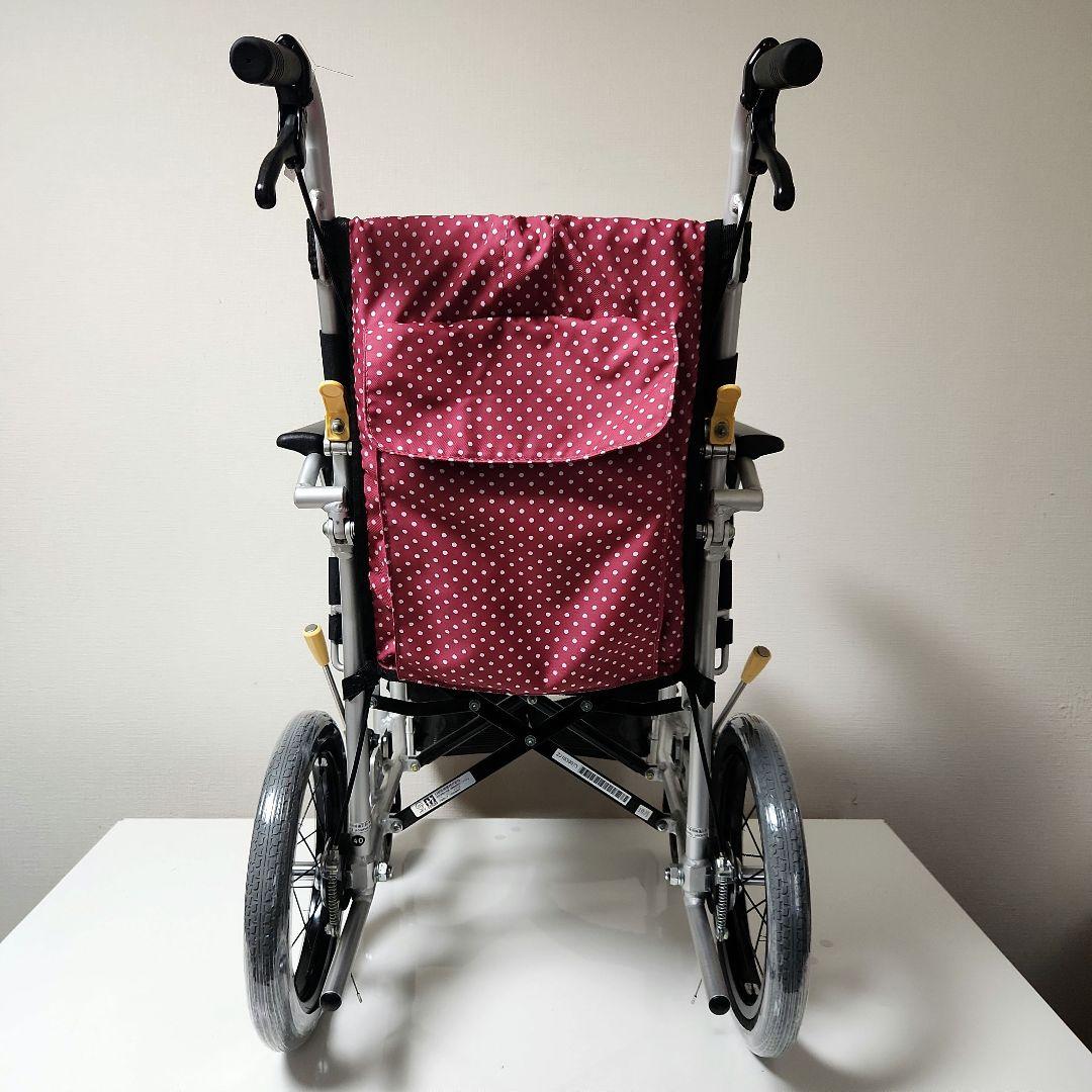 日進医療器　介助用　多機能　超軽量　ノーパンクタイヤ　車椅子　NAH-U2W
