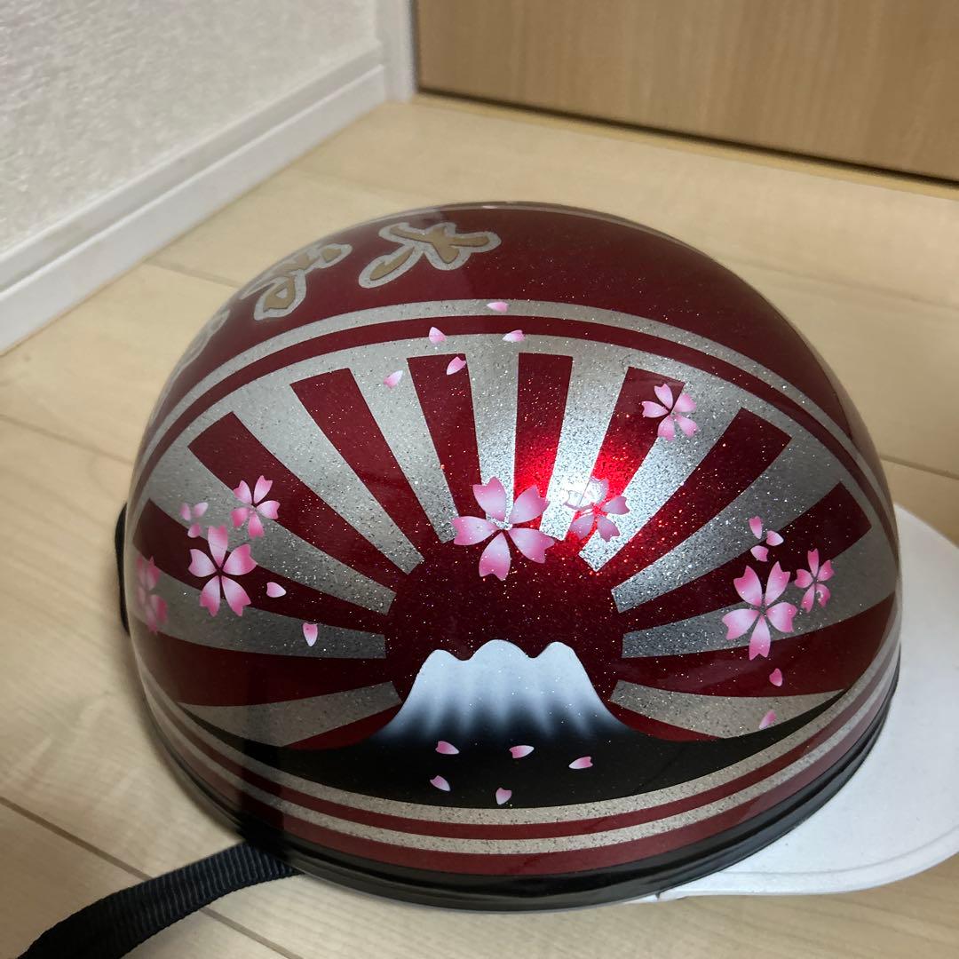三つボタンコルク半ヘルメットそう