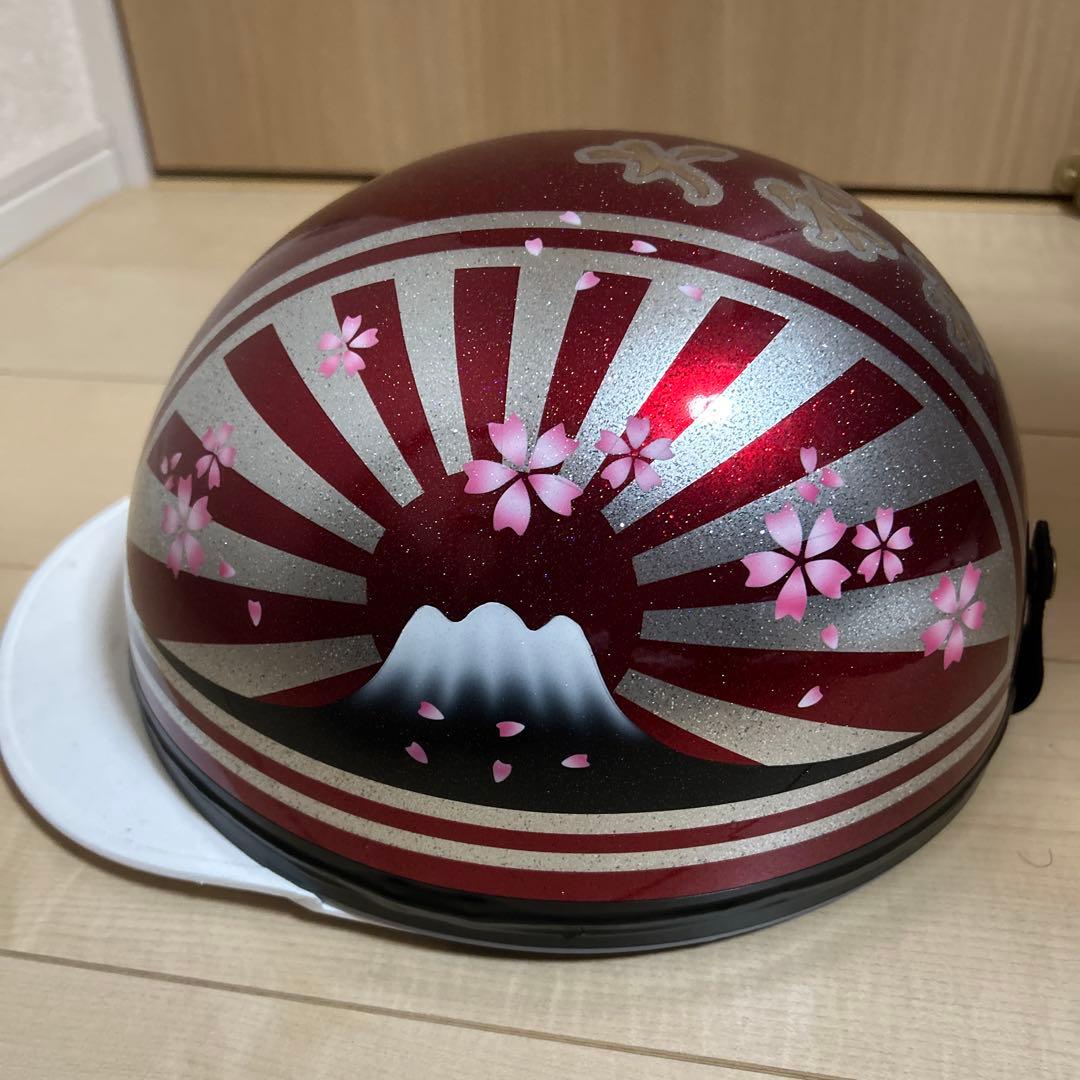 三つボタンコルク半ヘルメットそう