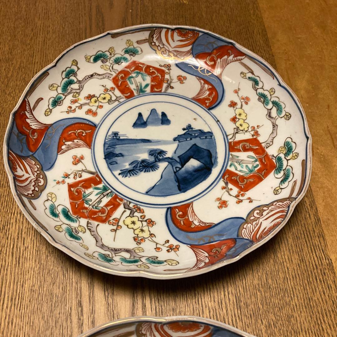 NO.61 波型皿4枚セット