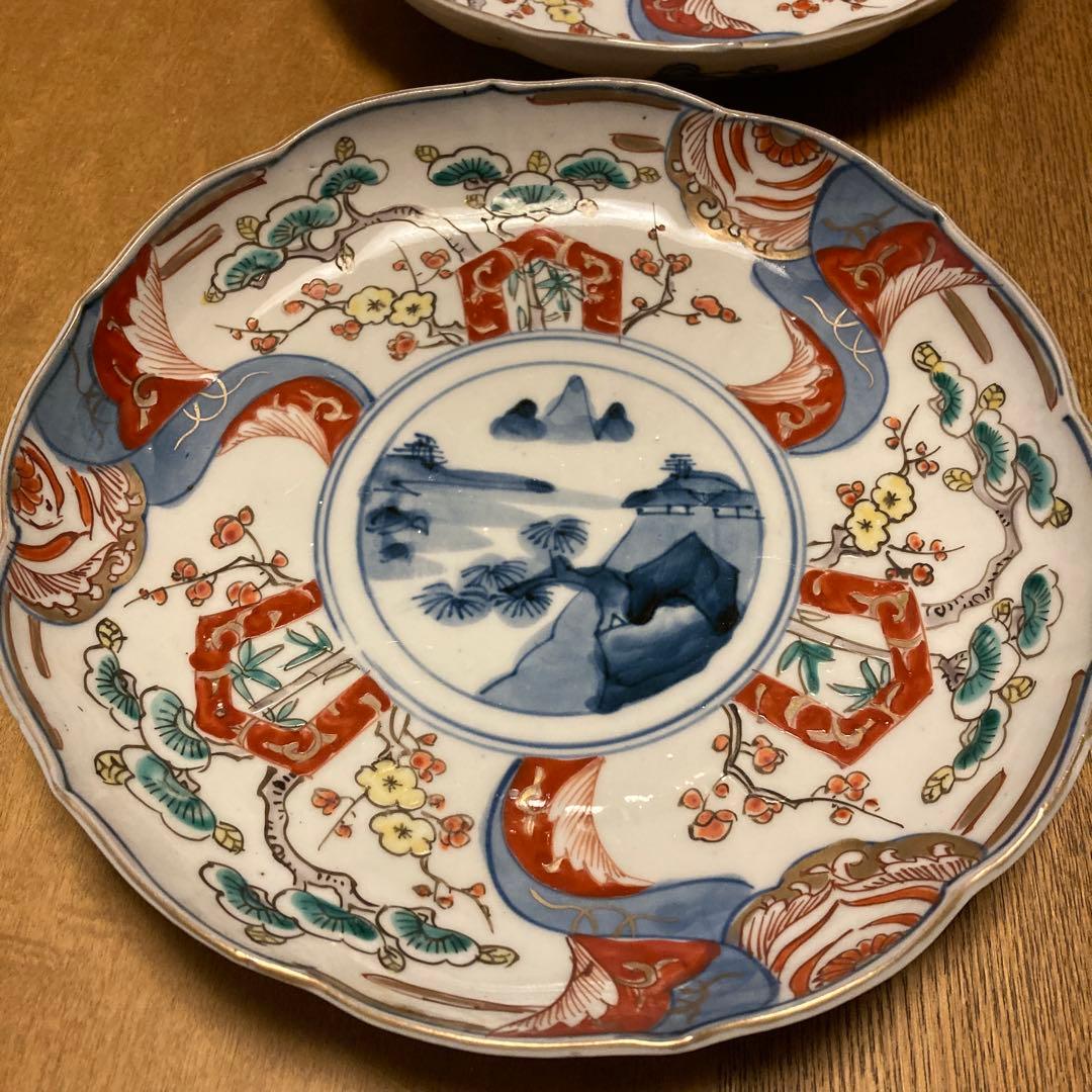 NO.61 波型皿4枚セット